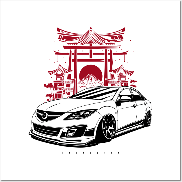 Mazda6 (Atenza) Wall Art by Markaryan